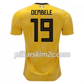 Koszulka Belgia Dembele 19 Precz Mistrzostwa Świata 2018 - Koszulki Piłkarskie